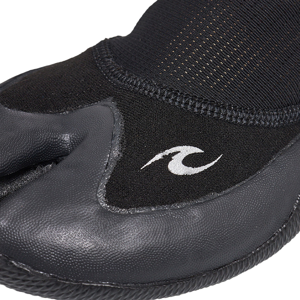 2026 Rip Curl Reefer 1.5mm Split Toe Våddragtssko Wbo1at - Sort / Charcoal